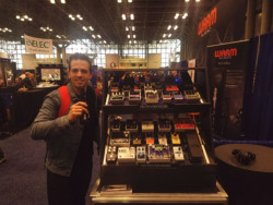 Electro-Harmonix booth @AES NYC 2018