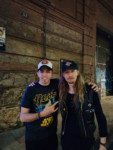 with Sky Daves - Lead Guitar of Swedish Hard Rock Band H.E.A.T. @Barcelona 2022