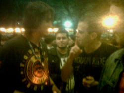 with Julian Casablancas (The Strokes) @Buenos Aires 2014