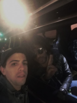 with Lenny Kravitz @United Palace 2019 NYC