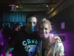 with Swedish Synhtwave Star NINA @BsAsOutrun 2019