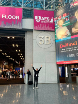 Arriving @NYC AES 2022